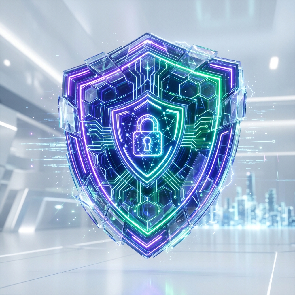 Futuristic Security Shield